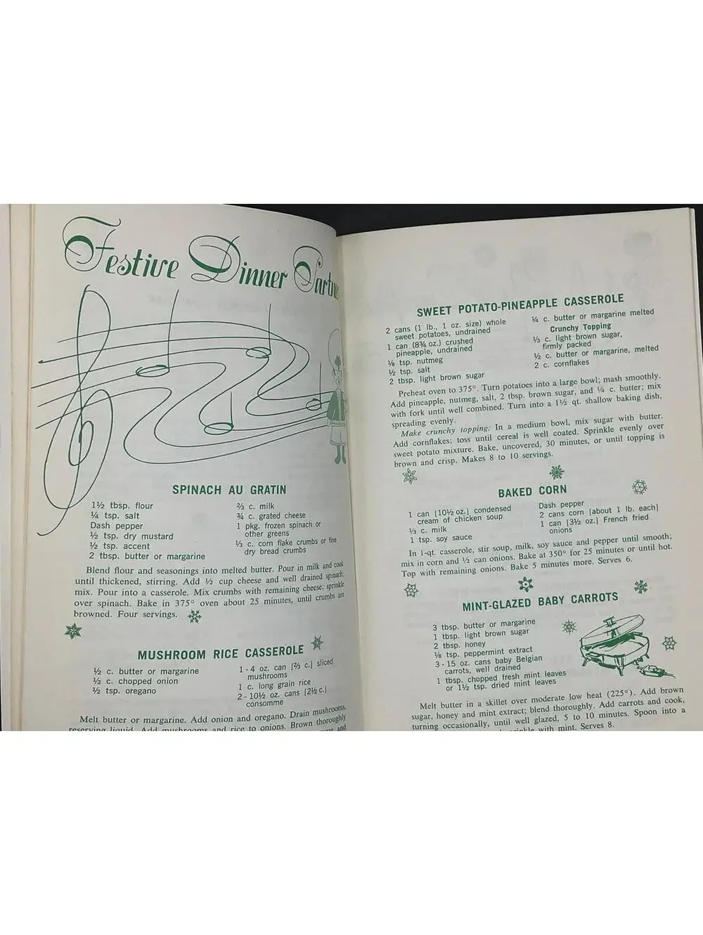 Vintage 1950s CL&P Holiday Recipe Cookbook: Connecticut Christmas Desserts